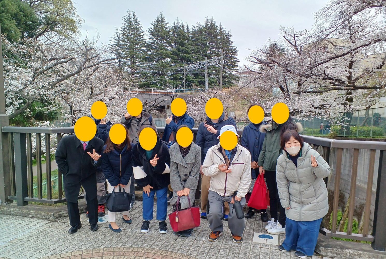 2025 RDの皆でお花見