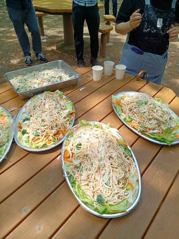 ４月１９日（土）みのわマックバーベキュー　赤羽自然公園