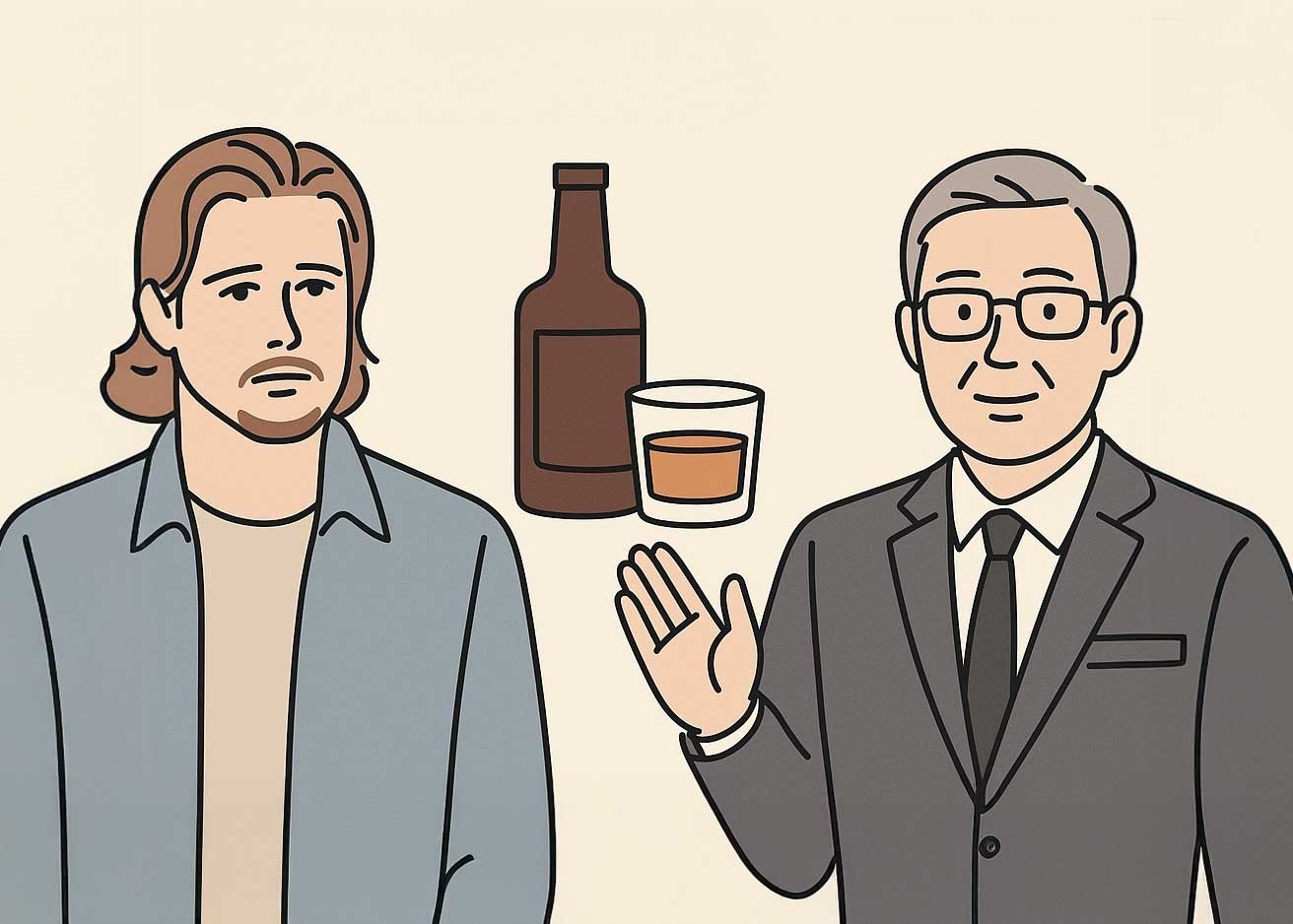 もしかしてアルコール依存症？と感じたら。ブラッド・ピットも参加した自助グループという選択肢