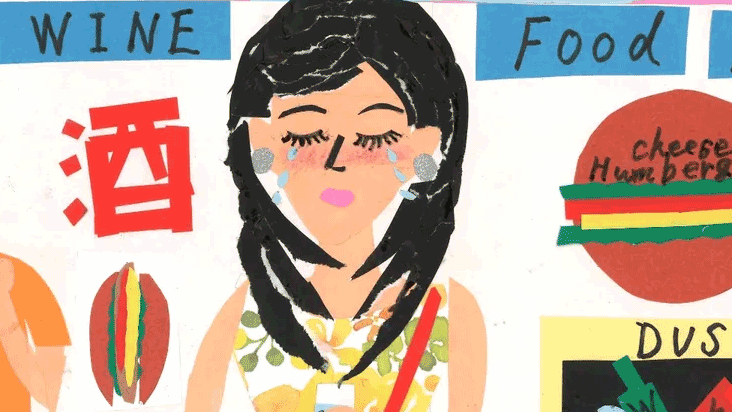 【アミカ】2月の作品紹介（カレンダー2026）「泣き続けながら飲む毎日」