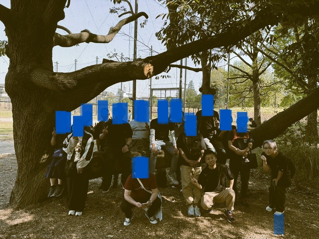 支える会BBQでの集合写真