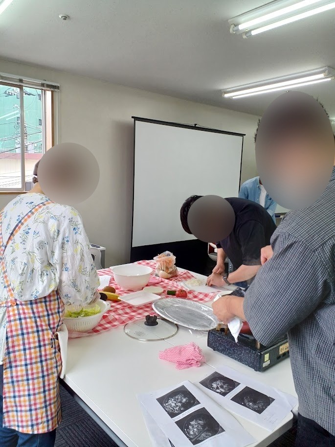 RDデイケアセンター　初？調理実習　カレー