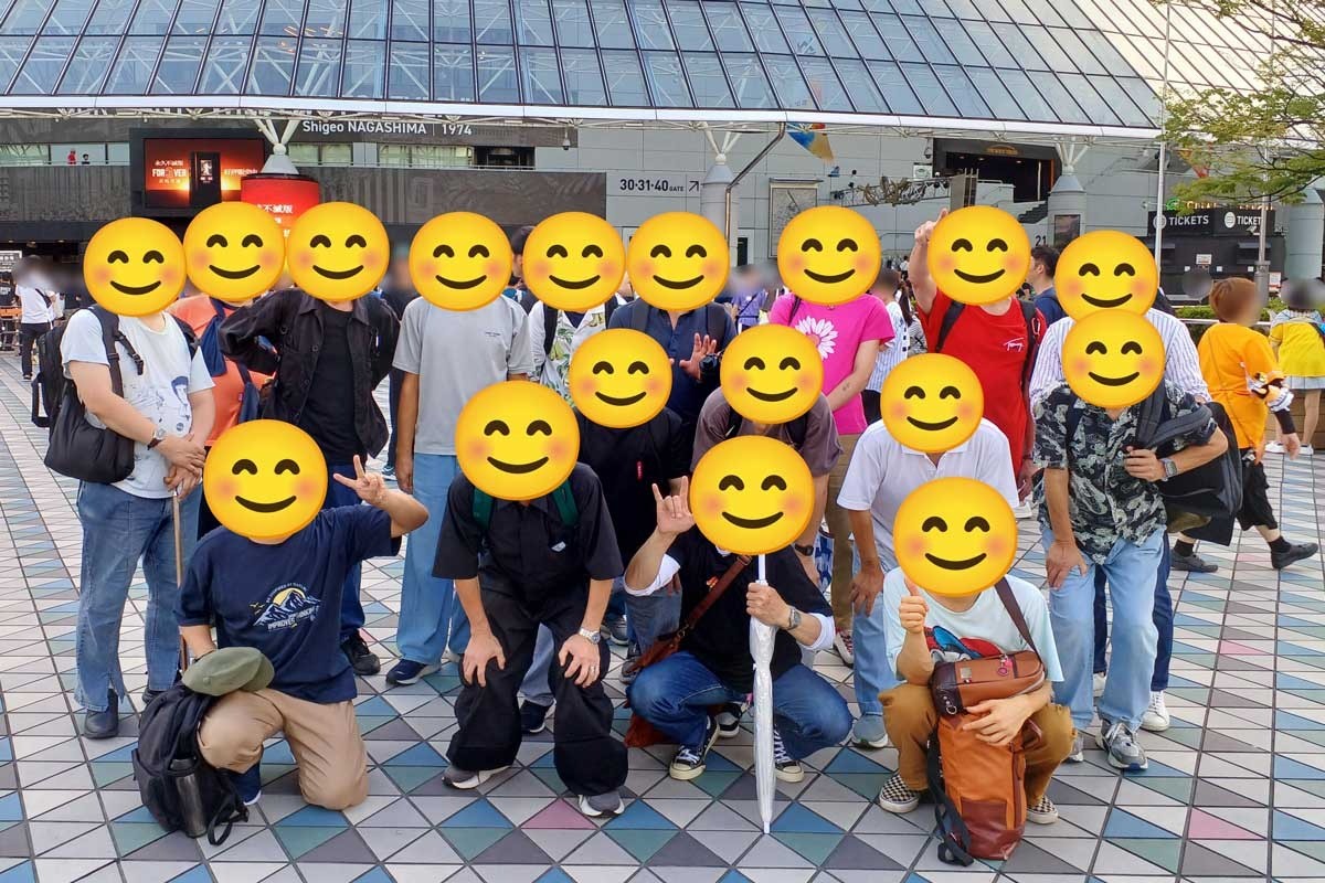 みのわマックの利用者が東京ドームで巨人対阪神戦を観戦