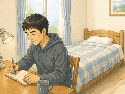 一人部屋の様子